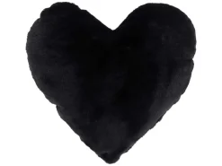 Unique Living Hart 45x35 cm kussen - Black