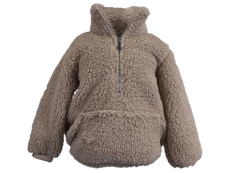 Unique Living Kids Willow oversized hoodie - Taupe