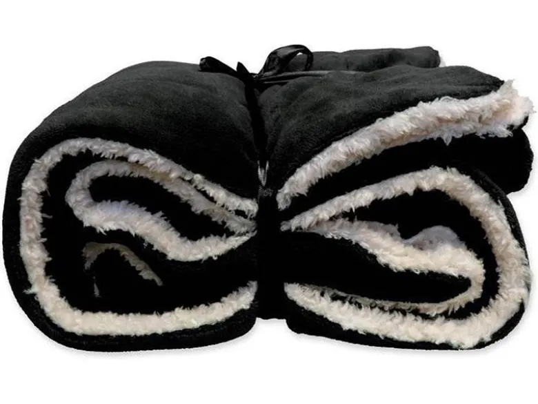 Unique Living Lars plaid - Black