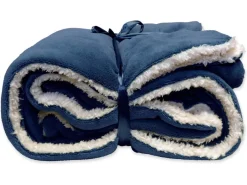 Unique Living Lars 150 x 200 cm plaid - Dark Blue