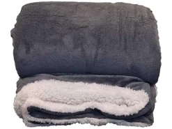 Unique Living Lars XL 220 x 240 cm plaid - Anthracite