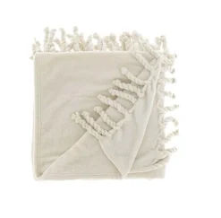 Unique Living Lieke plaid - Cream
