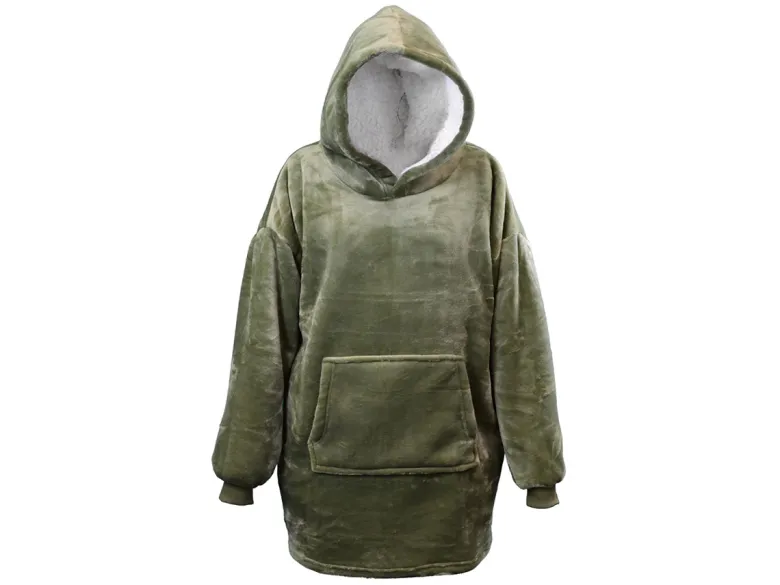 Unique Living oversized hoodie - Deep Green