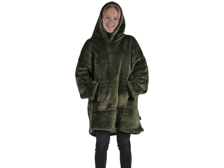 Unique Living oversized hoodie - Deep Green