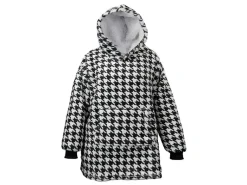 Unique Living oversized hoodie - Black White