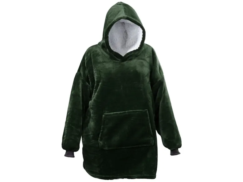 Unique Living oversized hoodie - Dark Green