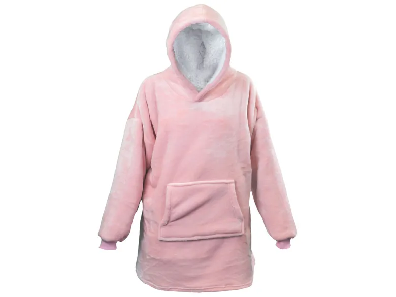 Unique Living oversized hoodie - Old Pink