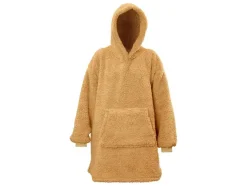 Unique Living Teddy oversized hoodie - Latte