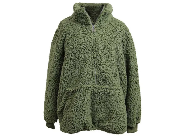 Unique Living Willow oversized hoodie - Winter Green