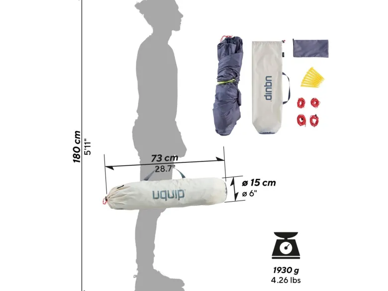 Uquip Buzzy sand strandtent