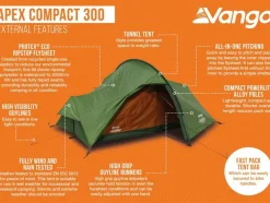 Vango Apex Compact 300 lichtgewicht tent