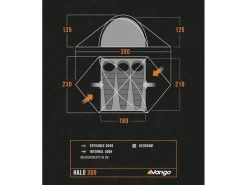 Vango Halo 300 koepeltent