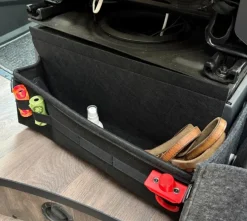 vanstyl opbergtas vilten tas zitconsole