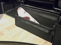 vanstyl opbergtas vilten tas zitconsole