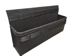 vanstyl opbergtas vilten tas zitconsole