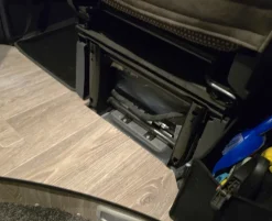 vanstyl opbergtas vilten tas zitconsole