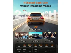 VANTRUE N5S 4-kanaals dashcam