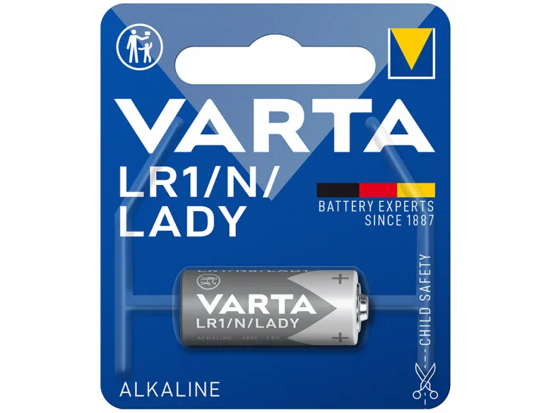 Varta Alkaline LR1/N/LADY batterij
