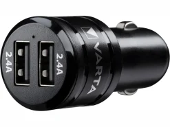 Varta dubbele USB autolader