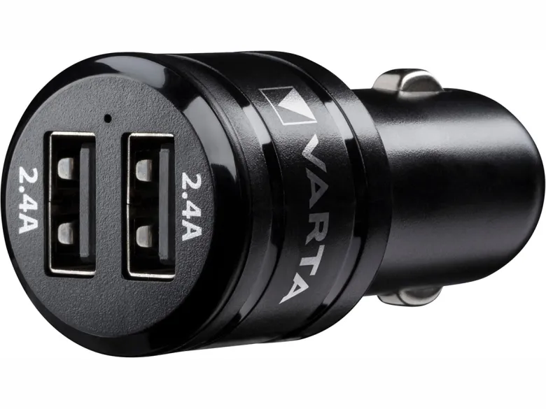 Varta dubbele USB autolader