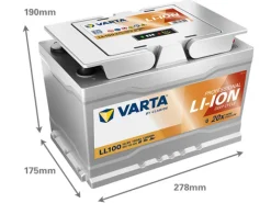 Varta LL 100 Professional Lithium accu - 100 Ah