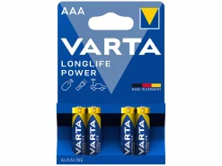 Varta Longlife Power AAA batterijen - 4 stuks