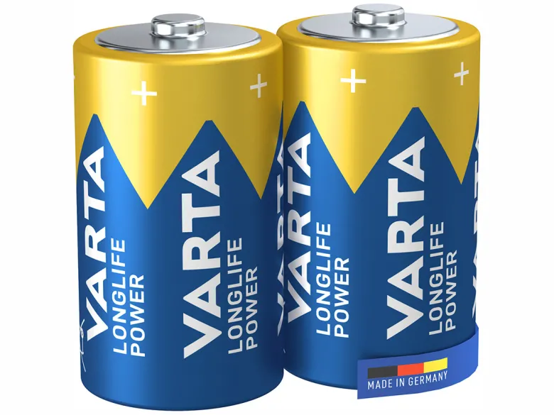 Varta 2x Longlife Power D batterijen