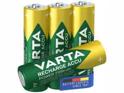 Varta 4x Recharge Accu Power AA batterijen