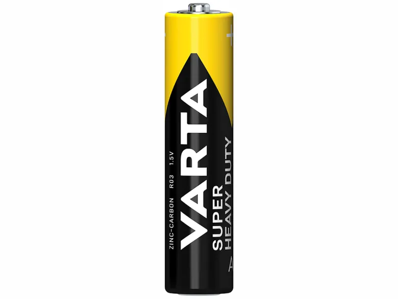 Varta 4x Superlife AAA batterijen