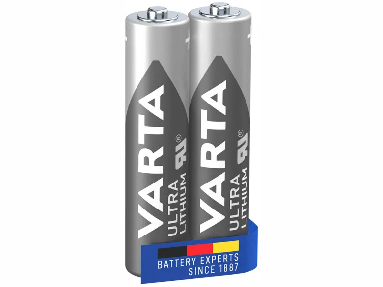 Varta 2x Ultra Lithium AAA batterijen