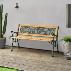 Venezia 2-persoons houten tuinbank