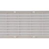 Ventilatierooster voorzien van gaas