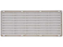 Ventilatierooster voorzien van gaas