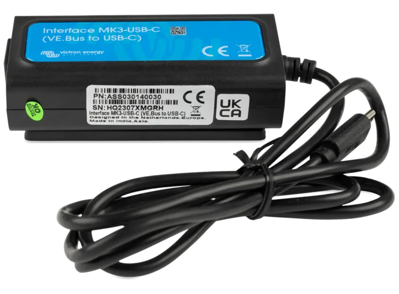 Victron Energy MK3 Interface configuratie kabel - USB-C