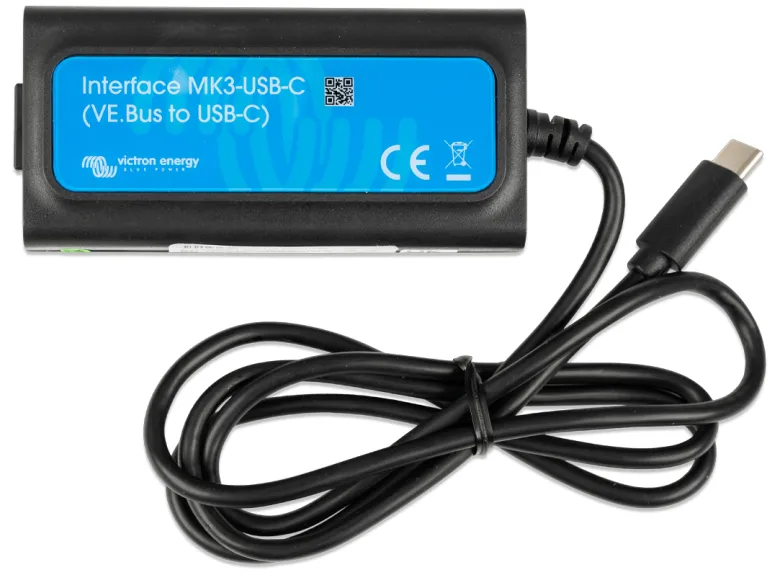 Victron Energy MK3 Interface configuratie kabel - USB-C