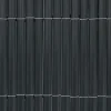 Videx 90 x 300 cm PVC balkonscherm - Anthracite