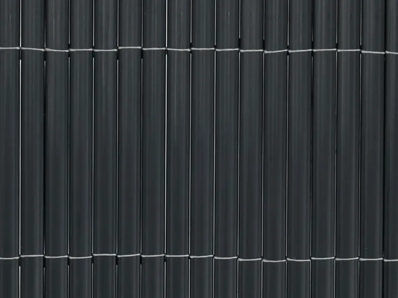 Videx 90 x 300 cm PVC balkonscherm - Anthracite