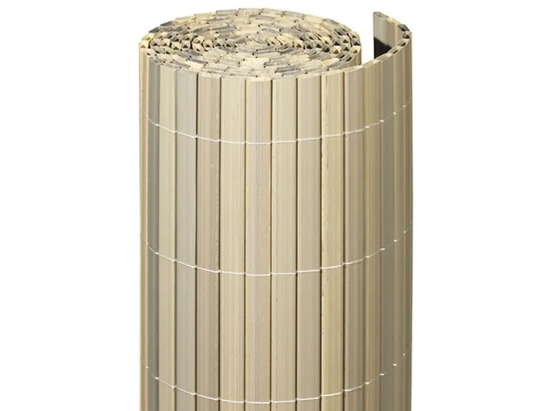 Videx 90 x 300 cm PVC balkonscherm - Light Grey