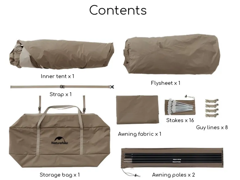 Village 6.0 Automatic 4-persoons tent