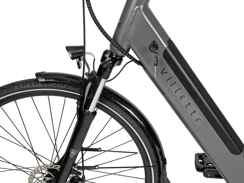 Villette L' Amant Automatic e-bike 13Ah 2sp 28 inch Grey