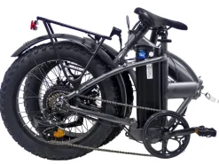 Villette le Gros E-vouwfiets 13Ah 7sp 20 inch Dark Grey