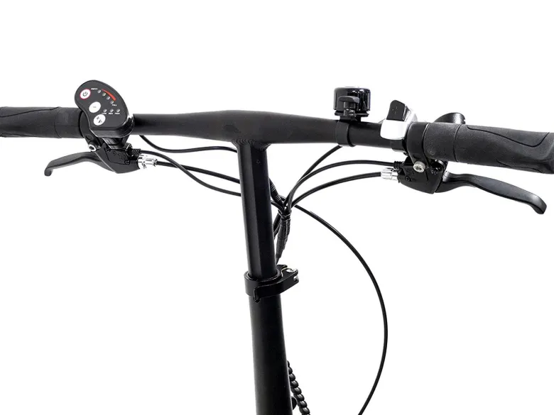 Villette le Gros E-vouwfiets 13Ah 7sp 20 inch Dark Grey
