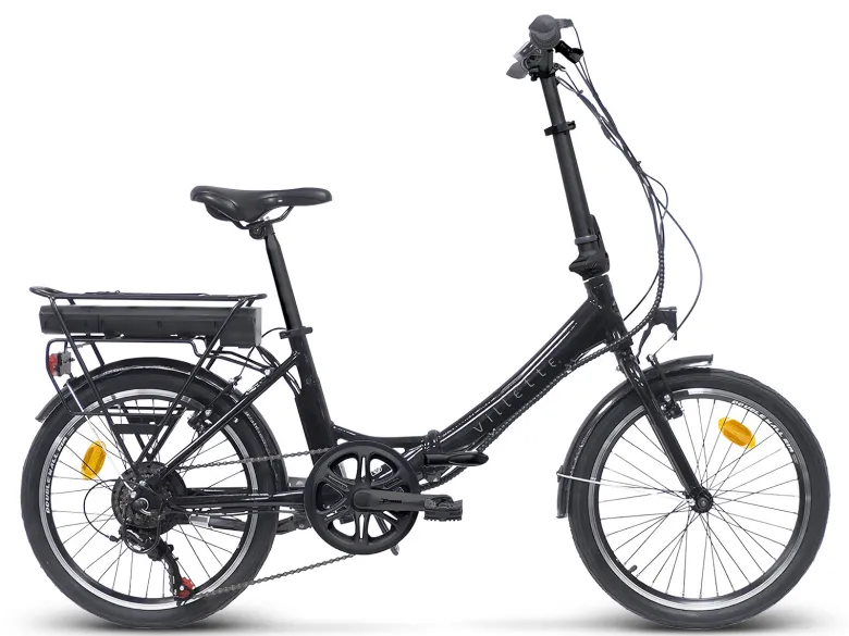 Villette le Pliage 10.4 elektrische vouwfiets - Matt Black