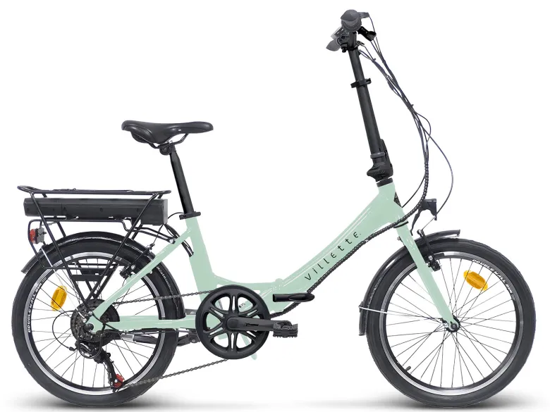 Villette le Pliage 10.4 elektrische vouwfiets - Mint Green