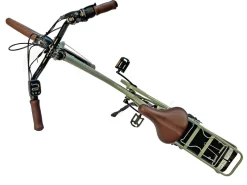Villette Vintage retro elektrische fiets - Green