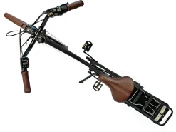 Villette Vintage retro elektrische fiets - Black
