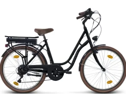 Villette Vintage retro elektrische fiets - Black