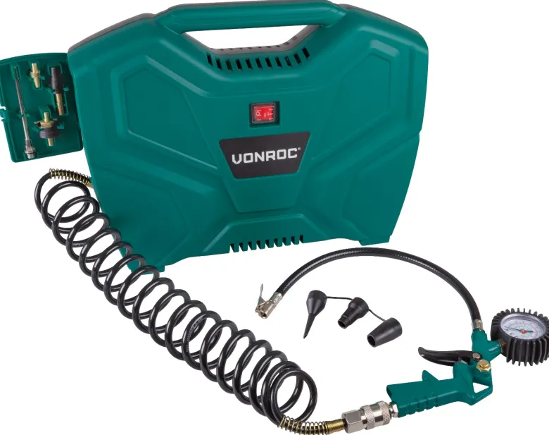 VONROC 8 bar draagbare compressor