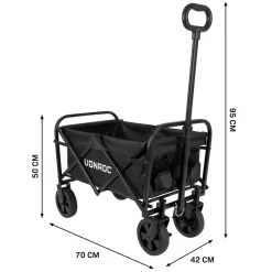 Vonroc compact bolderkar - 60 kg