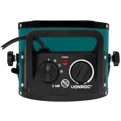 Vonroc electrische kachel - 3000 watt